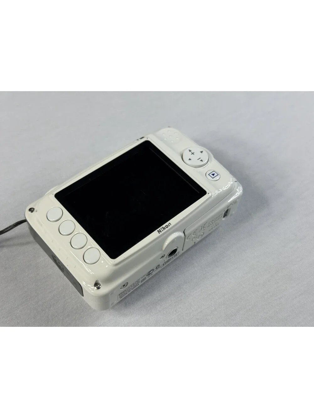 Nikon Coolpix S30 10.1MP Water Proof Digital Camera White